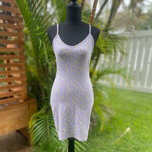 Popular 21 Spaghetti Strap Floral Mini Dress